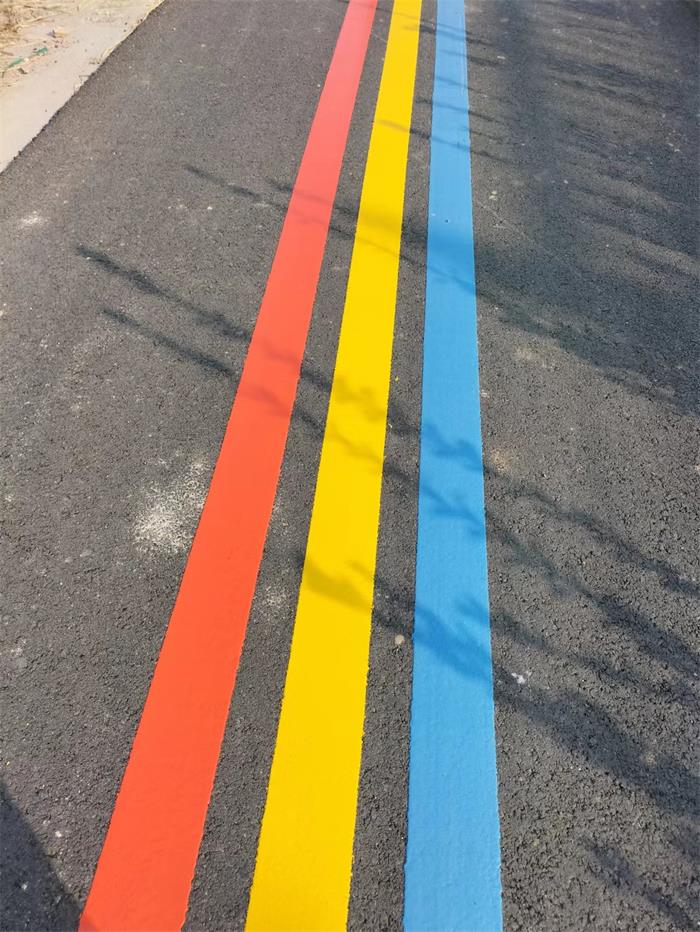 道路彩色标线 